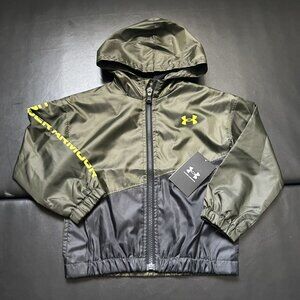 NWT Under Armour Windbreaker Jacket Boys Size 3T